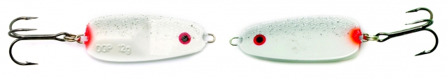 Блесна MM OGP 12 g Silver Albino 44 mm  