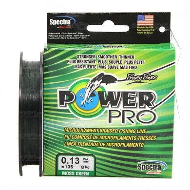 Шнур Power Pro  135m зеленый  0.23mm  (33lbs)  15kg