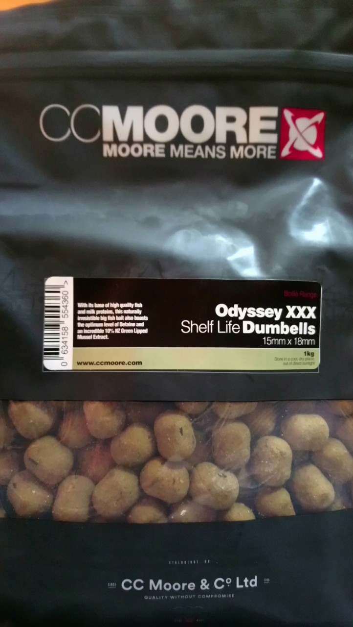 CC Moore Odyssey XXX Shelf Life Dumbells 15x18mm