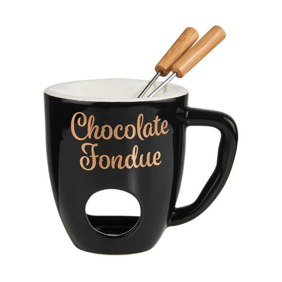 Фондю зі столовими приборами CHOCOLATE FONDUE 13.5х10х11 см. 10216286