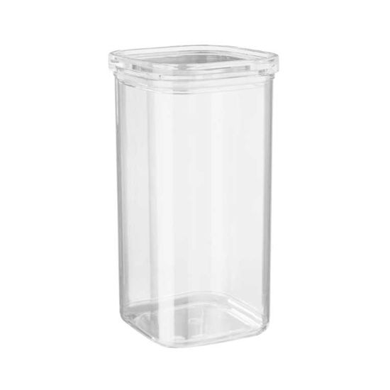 Ємність кухонна з кришкою CLEARANCE 11x11 см. H:21 см. L:11 см. V:1700 мл. 10221235