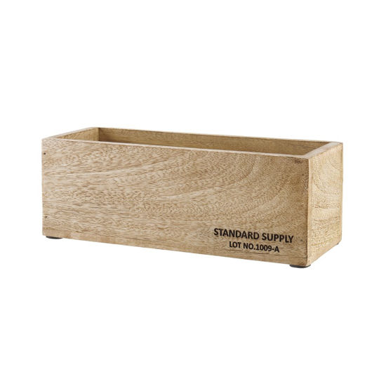 Коробка для зберігання побутових дрібниць STANDARD SUPPLY 28х11х9.5 см. H:11 см. L:28 см. 10222704
