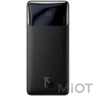 Зовнішній акумулятор (Power Bank) Baseus Bipow Digital Display 15W 10000 mAh Black (PPDML-I01)