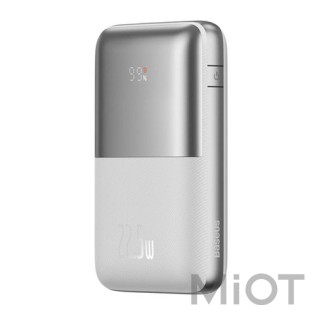 Універсальна батарея Baseus PPBD2 BIPOW PRO 22.5W DIGITAL Display Power Bank 20000Mah White