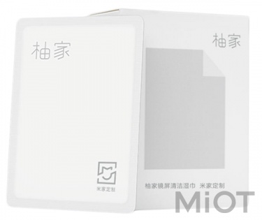 Серветки для очищення екранів Mi Home (Mijia) 15 pcs 100*125mm WYQ4000RT