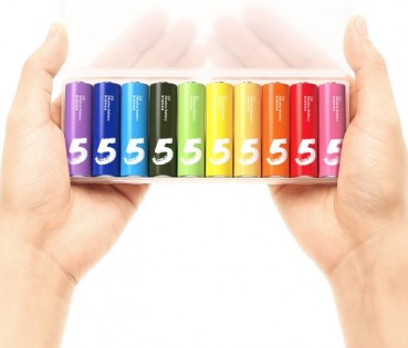 Батарейки Xiaomi ZMi Rainbow AA batteries 10 шт (NQD4000RT)