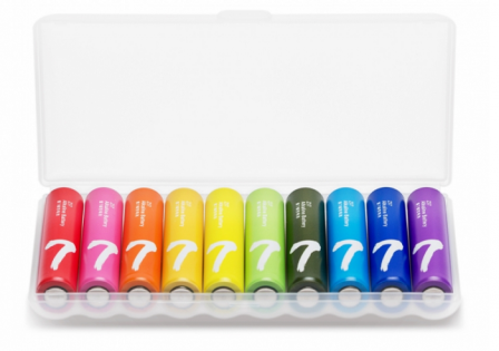 Батарейки Xiaomi ZMi ZI7 Rainbow AAA batteries 10 шт