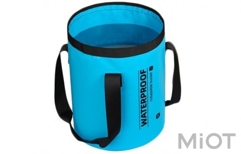 Складане відро Xiaomi Enoch Lohas Waterproof Bucket IN109 Blue S 25x30cm