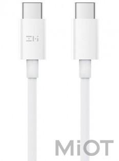 Кабель Xiaomi ZMi AL306E USB-C to USB-C Cable 5A White 0.5m