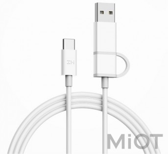 Кабель Xiaomi ZMi AL311 USB-C/USB-A 100cm White