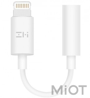 Адаптер Xiaomi ZMi AL810 Lightning - 3.5 mm White