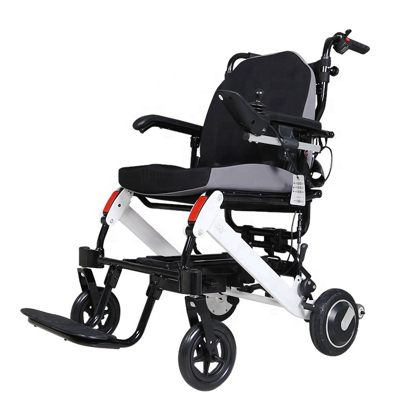 Легкая складная электроколяска для инвалидов MIRID D6033