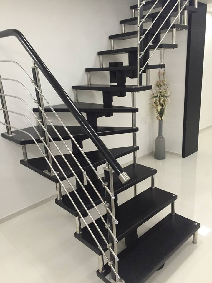 Лестница на цепном косоуре