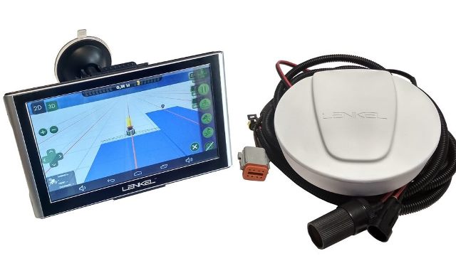 Навигатор для трактора, GPS навигация для тракторов. Курсоуказатель.