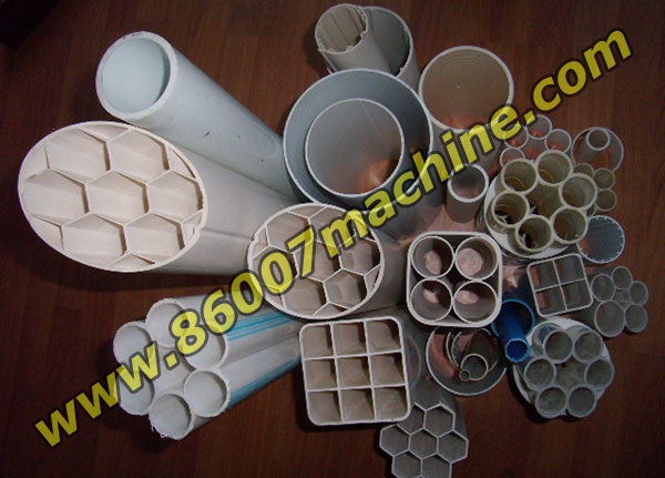 Оборудование для производства многоотверстной трубы из PVC, PE
