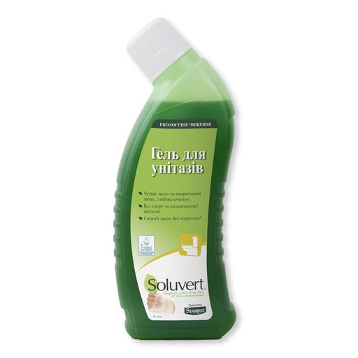 Экологический гель для чистки туалета Soluvert (0,75 л.)