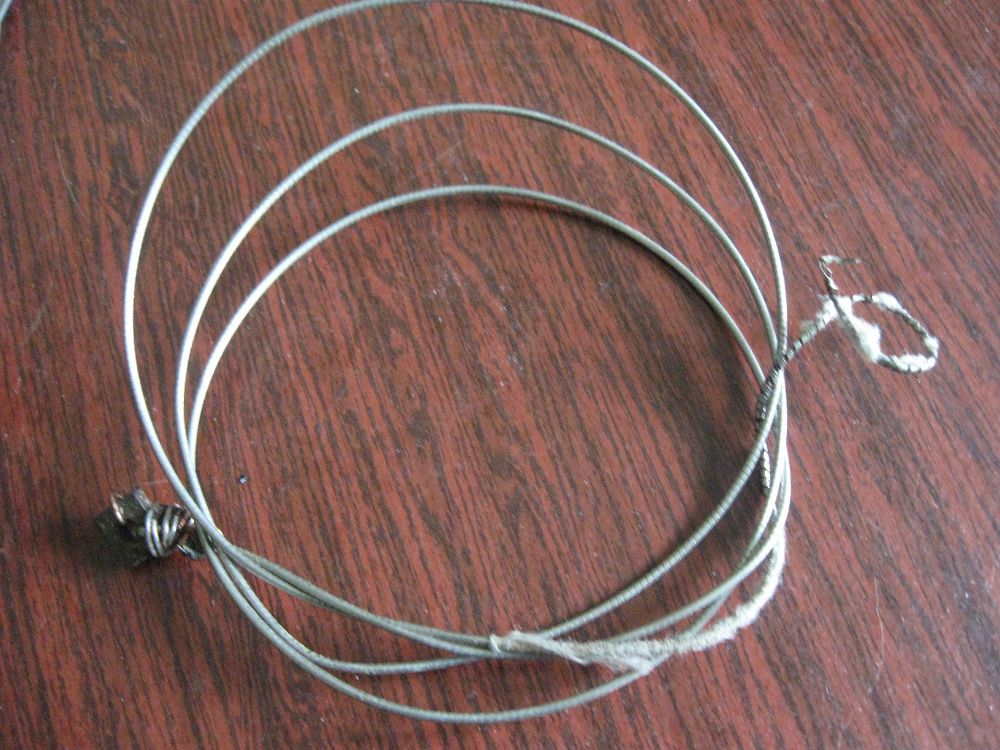 струны для бас гитары,никель, б/у